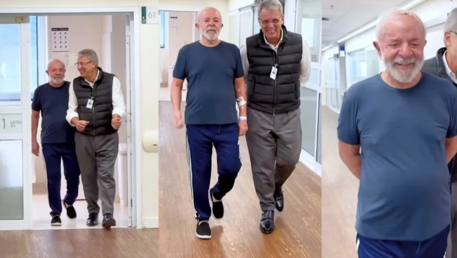 Após deixar UTI no final da manhã desta sexta, Lula passa a ter cuidados semi - intensivos no hospital