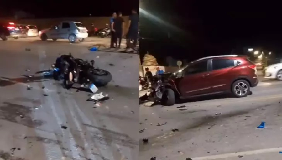 Motociclista sofre fraturas graves em acidente na AL 101 Norte, em Alagoas
