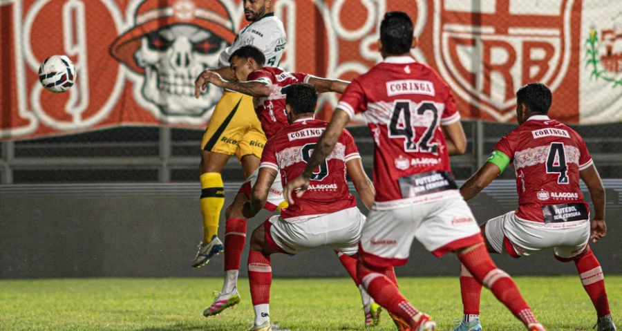 Nos acréscimos, CRB arranca empate com o Amazonas, mas segue fora do G4 da Série B: 1 a 1