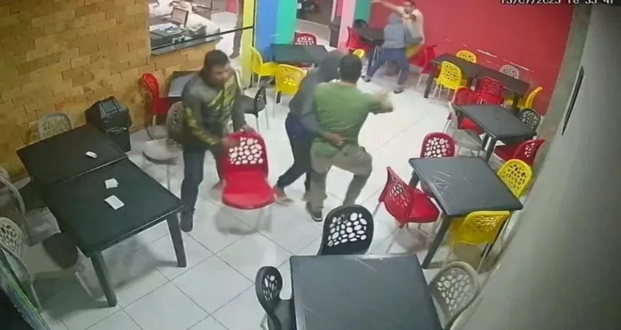Polícia Civil apura roubo à lanchonete no Antares; imagens auxiliam na identificação dos suspeitos
