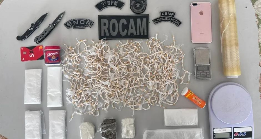Denúncia leva à prisão de traficante e desmantela depósito de drogas