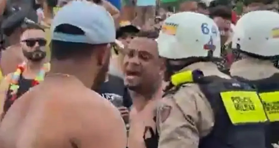 Ex-lateral do Cruzeiro e CRB, Bryan é preso após confusão e desacato em bloco de carnaval em BH