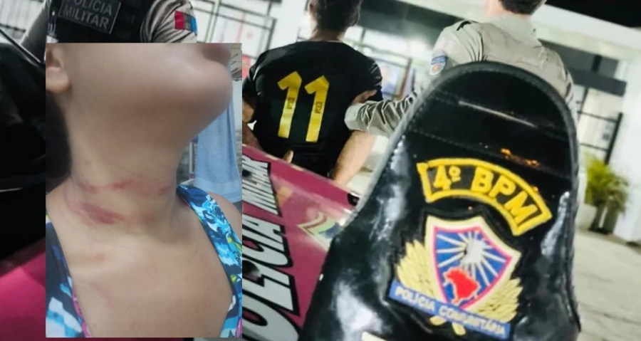 Homem é preso em Maceió após agredir ex-mulher com bebê no colo e incendiar residência