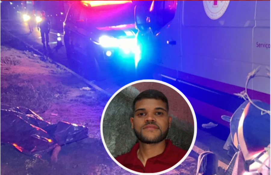 Tragédia na BR-101: Queda de moto deixa um morto e outro em estado gravíssimo em São Miguel dos Campos