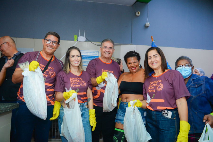 Prefeitura de São Miguel dos Campos distribui 40 toneladas de alimentos para a Semana Santa