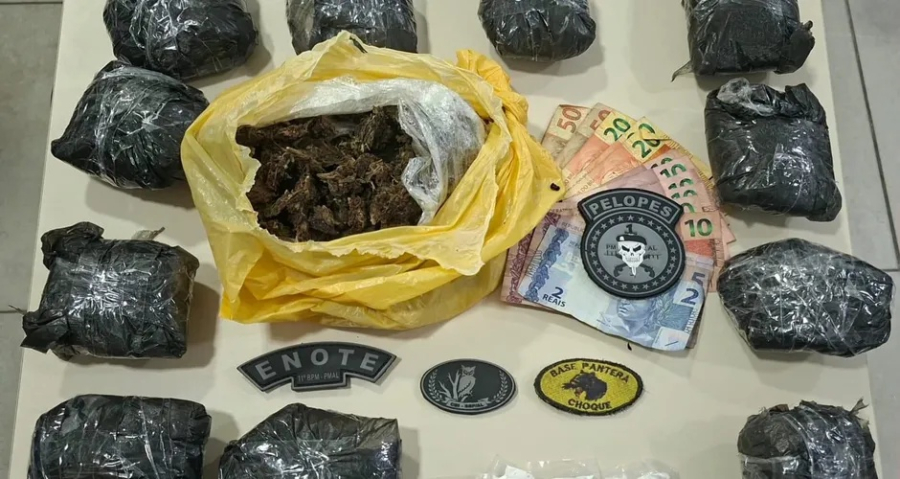 Polícia Militar realiza ofensiva contra o tráfico e prende suspeitos em Penedo, Olho d’Água das Flores e Roteiro