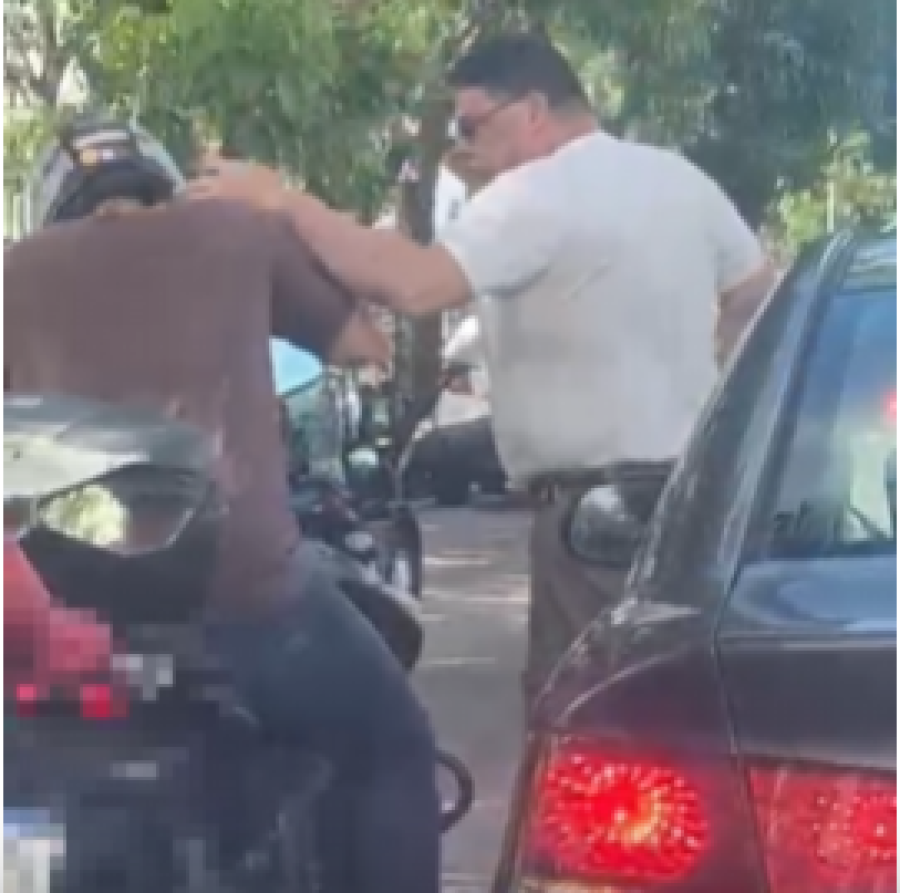 PM abre investigação contra policial que agrediu e ameaçou motociclista na Fernandes Lima