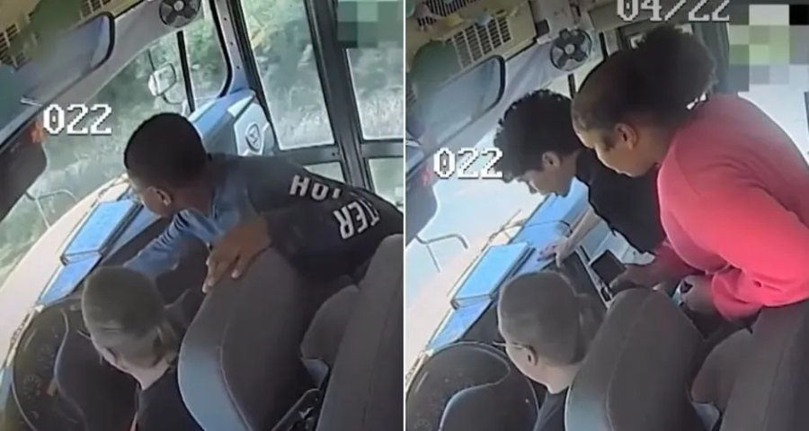 Estudantes de 12 anos assumem direção de ônibus escolar após motorista desmaiar em rodovia