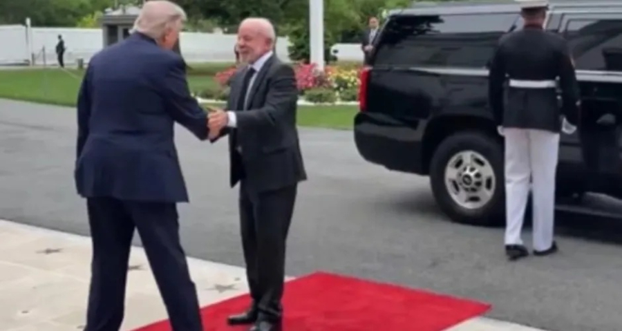 Lula e Trump reúnem-se na Casa Branca para discutir combate ao crime e acordos comerciais