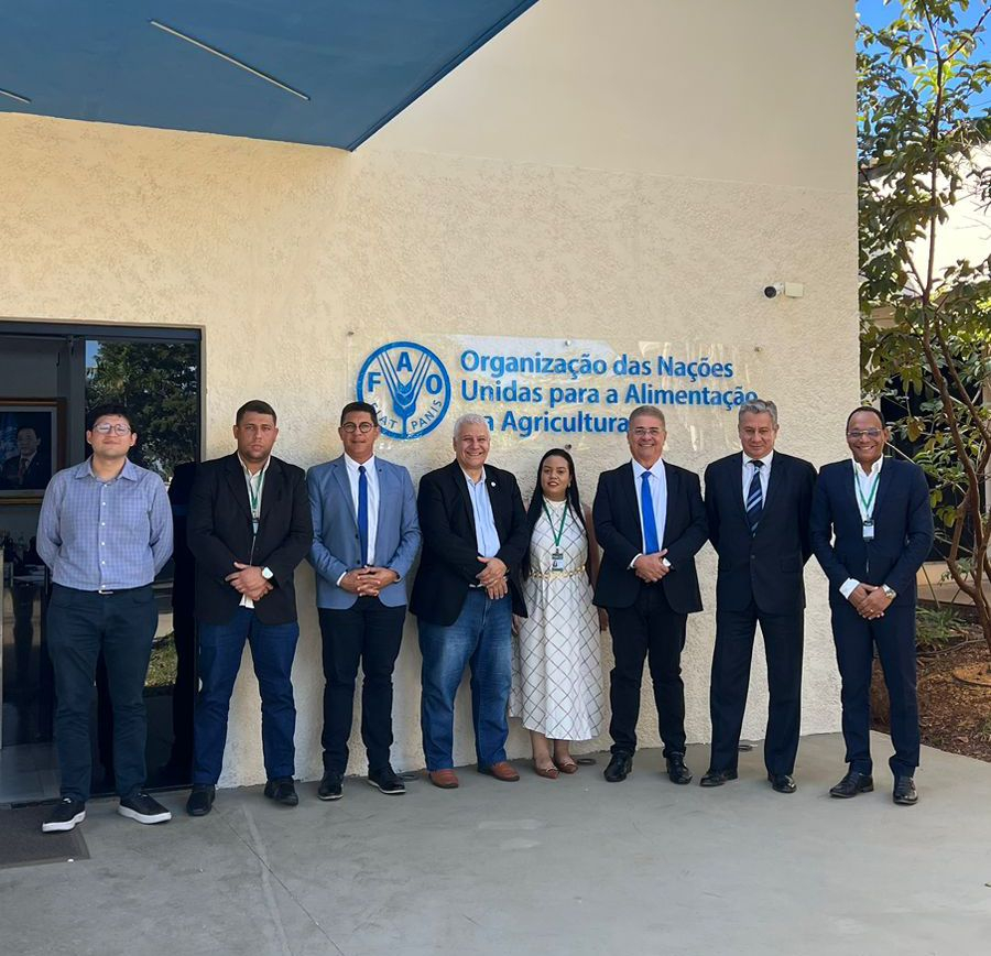 Em Brasília, prefeito George Clemente discute parceria internacional com a FAO para revolucionar a agricultura de São Miguel dos Campos