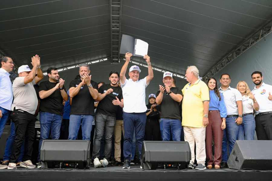 Histórico: George Clemente e Arthur Lira assinam ordem de serviço de R$ 12 milhões para reforma e ampliação do Mercado Público de São Miguel dos Campos