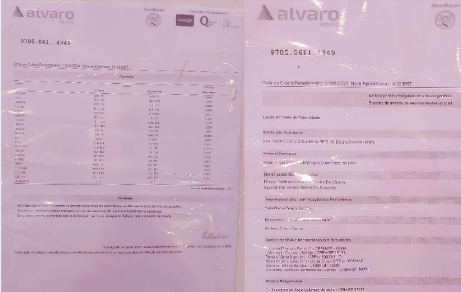 Empresário 'Cachapa Construções' divulga exame de DNA para desmentir boatos de paternidade em São Miguel dos Campos