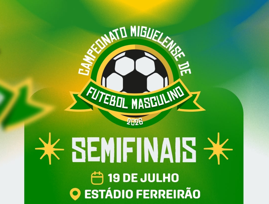 Reta final no Ferreirão: Tudo pronto para os superconfrontos das semifinais do Campeonato Miguelense de Futebol Amador