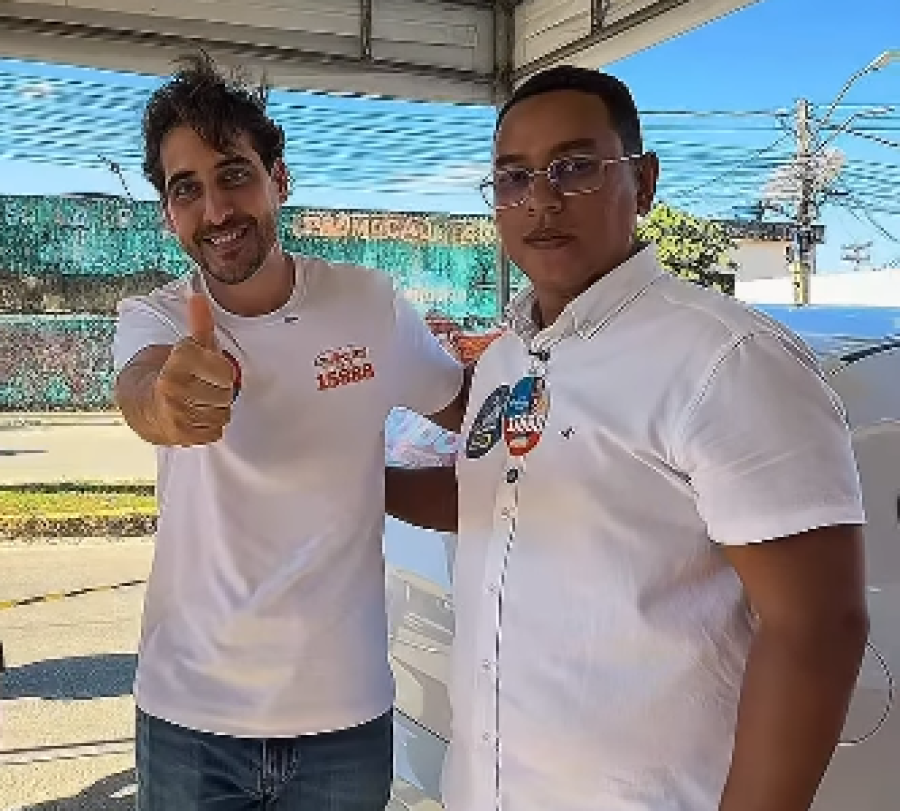 Guilherme Lopes realiza agenda política em São Miguel dos Campos ao lado do vereador Jô do Açaí