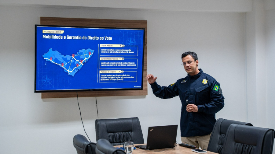 Presidente do TRE/AL e superintendente da PRF alinham plano estratégico de segurança para as Eleições 2026