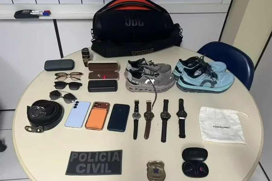 Operação conjunta prende homem de 38 anos suspeito de furtar condomínios de luxo em Alagoas