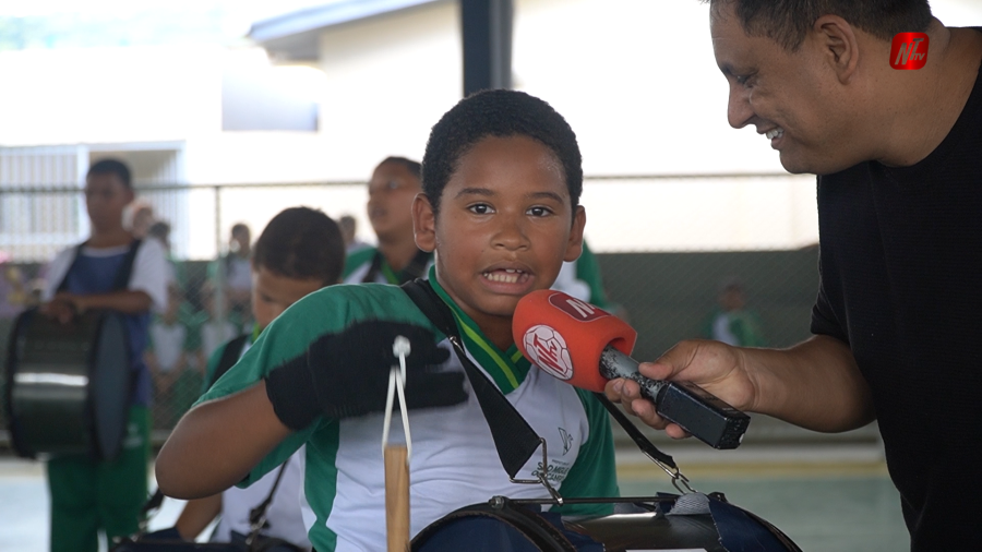 Banda Mirim da Escola Esther Soares Torres destaca inclusão e nostalgia para o desfile de 29 de setembro