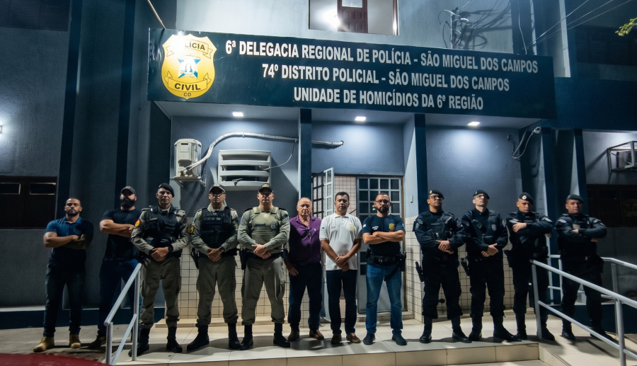 Operação Integração cumpre mandados e prende suspeito com drogas, drone e radiocomunicadores em São Miguel dos Campos