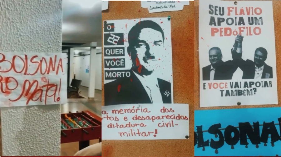 Professor da Ufal critica cartazes políticos no campus e questiona legalidade de ataques a candidatos