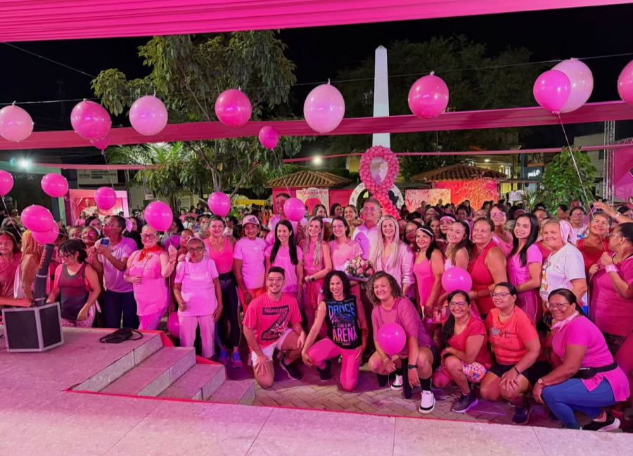 Prefeitura de São Miguel dos Campos realiza ação 'Todas por Elas. Todas pela Vida!' em alusão ao Outubro Rosa