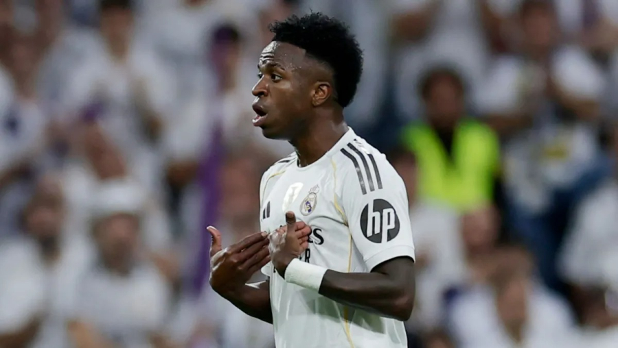 Federação Espanhola rejeita recurso do Real Madrid e mantém suspensão de quatro jogos a Vini Jr