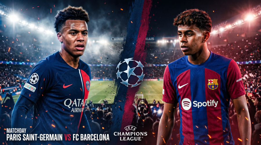 Duelo de líderes: PSG e Barcelona colocam 100% de aproveitamento em jogo hoje no Parque dos Príncipes