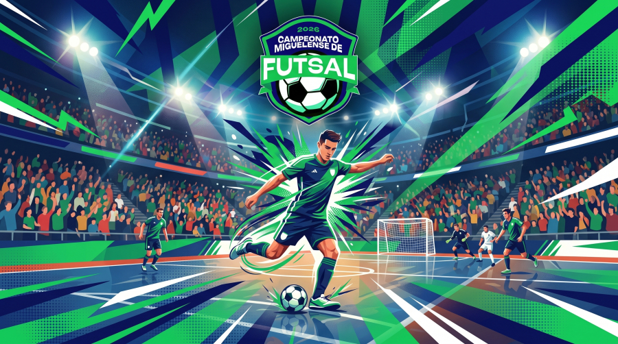 6ª Rodada do Campeonato Miguelense de Futsal 2026 promete fortes emoções nesta quinta-feira no Medeirão