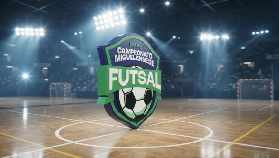  8ª rodada do Campeonato Miguelense de Futsal movimenta o Medeirão neste sábado (24)
