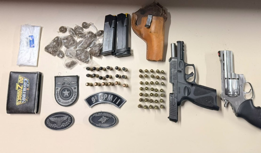 Homem com mandado de prisão em aberto é preso com armas e drogas no bairro Jardins Coruripe
