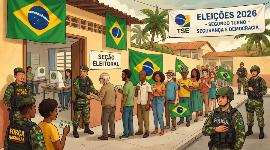TSE autoriza envio de tropas federais para o município de Igaci no segundo turno das Eleições 2026