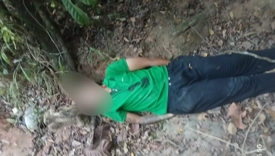 Jovem é encontrado morto com marcas de tiros em área de mata no bairro Santa Lúcia, na parte alta de Maceió